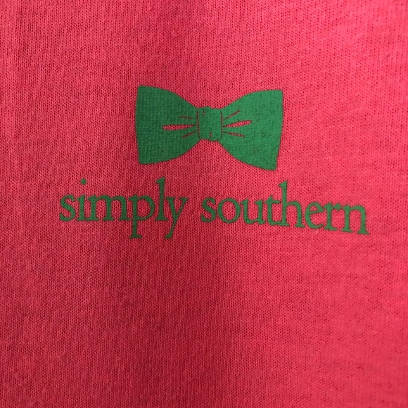 Simply Southern pink long sleeve T-shirt women’s medium - Picture 3 of 7
